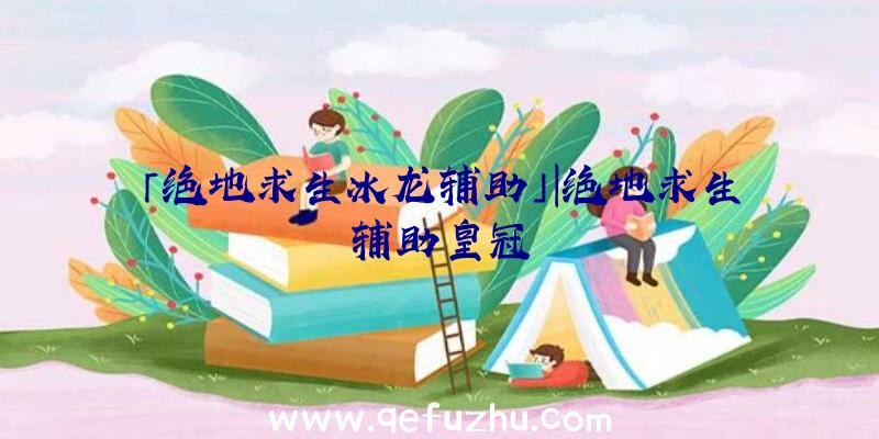 「绝地求生冰龙辅助」|绝地求生辅助皇冠